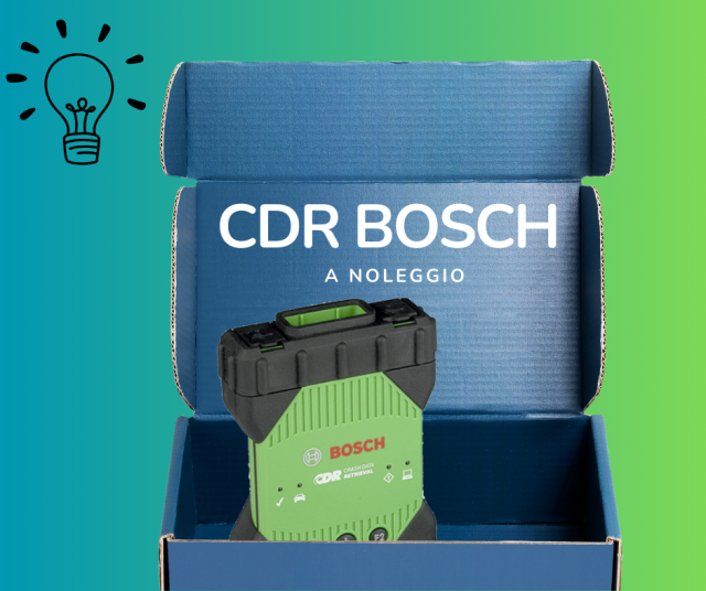 CDR Bosch a Noleggio: Unboxing